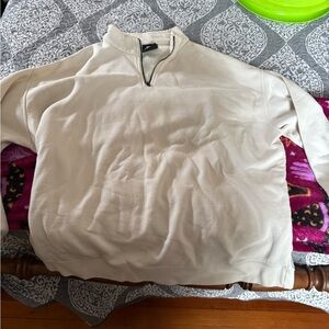Nike Cream Quarter-Zip Sweatshirt